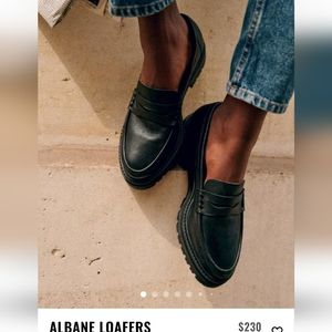 Sezane Albane loafers size 37 fits like US 7